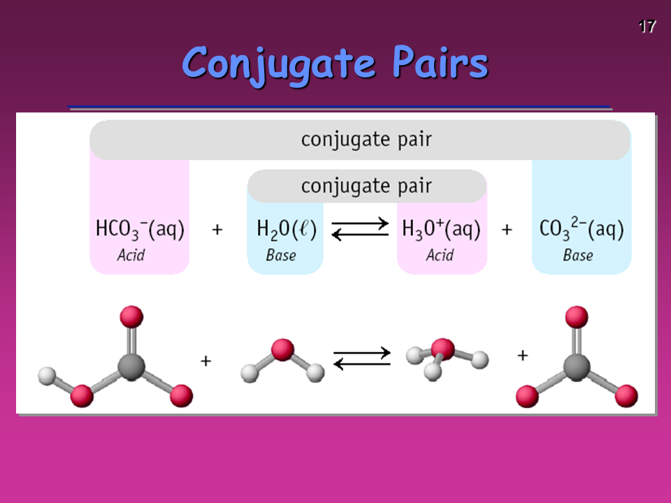 Conjugate Acid Base Pair Media Portfolio Acids Are The Substances 