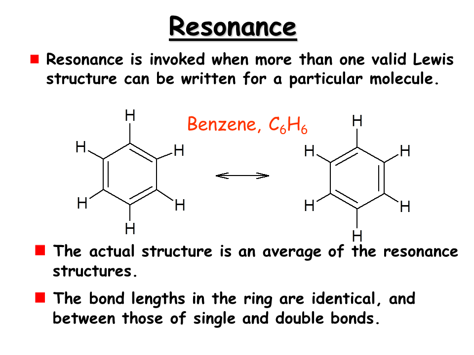 Resonance Presentation Chemistry