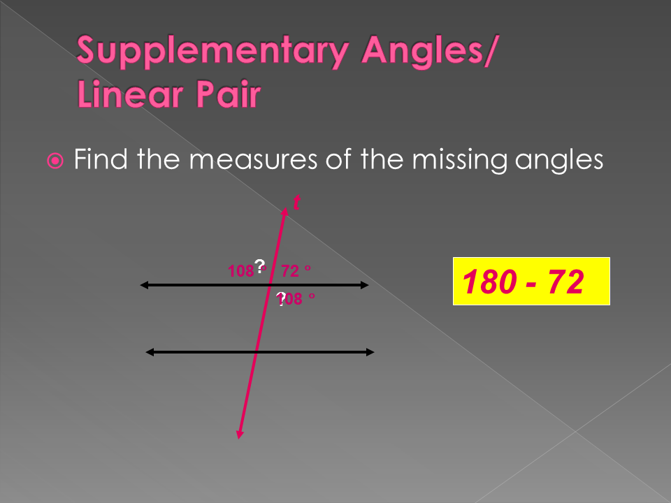 Lines And Angles Presentation Astronomy