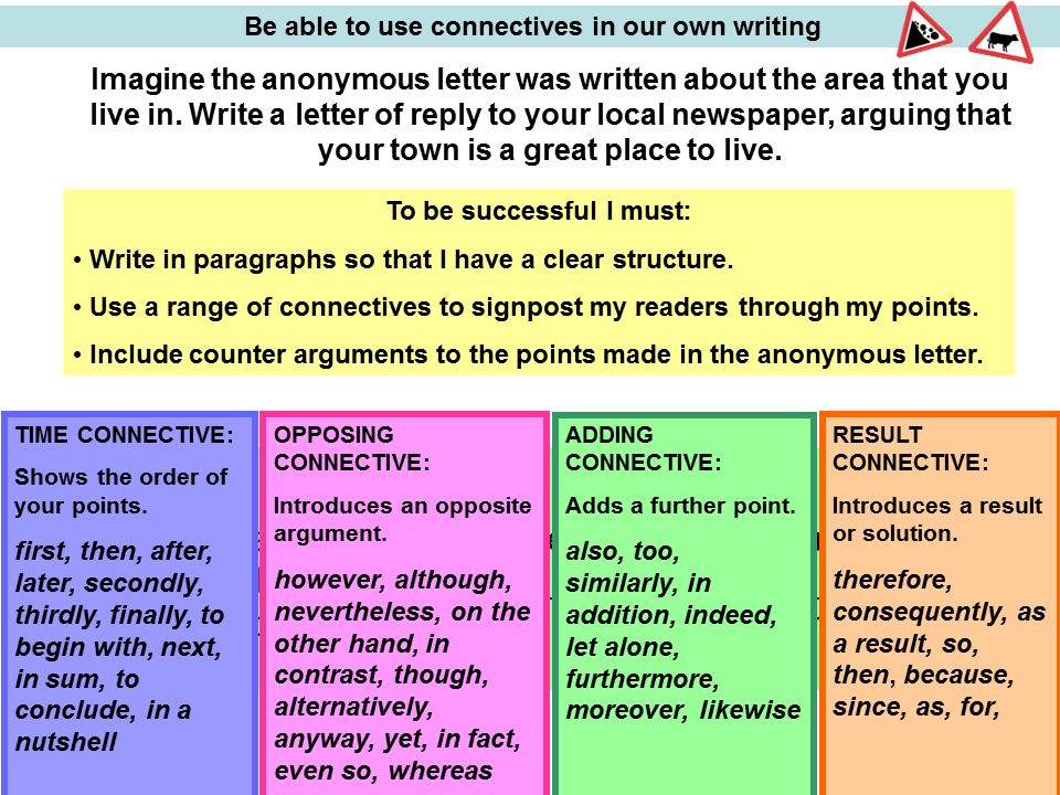 Connectives Presentation English Language