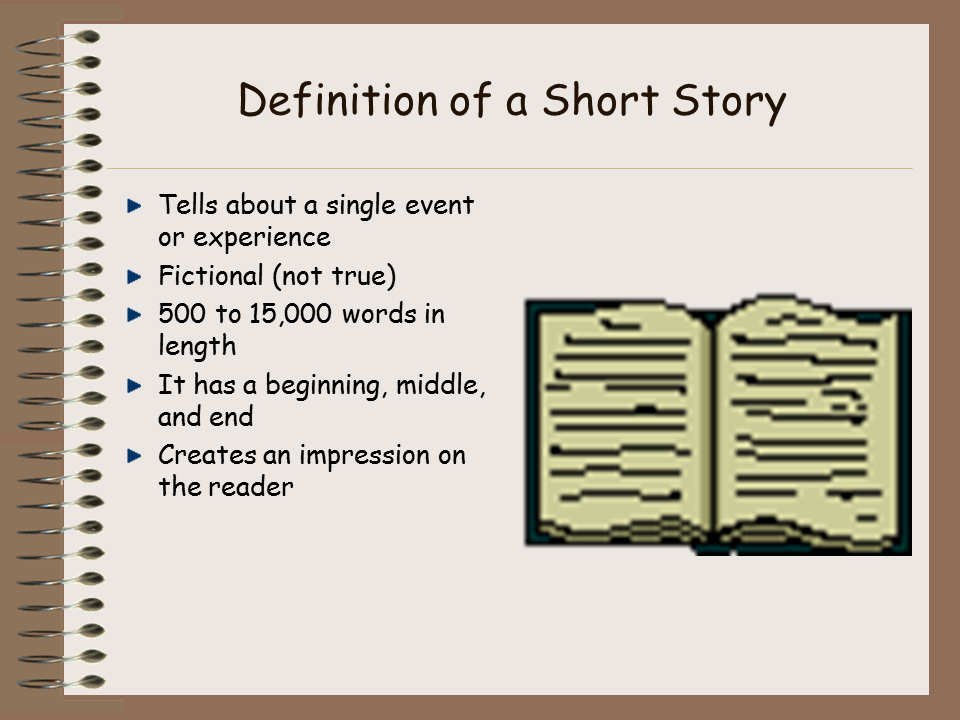 How To Write A Short Story Presentation English Language