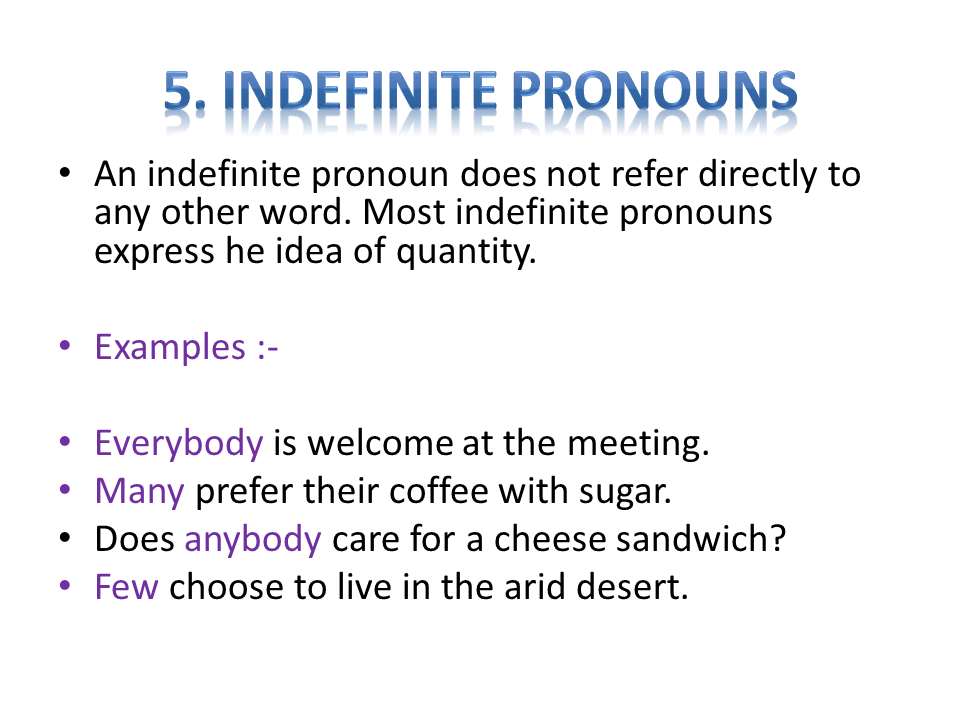 Demonstrative Pronouns