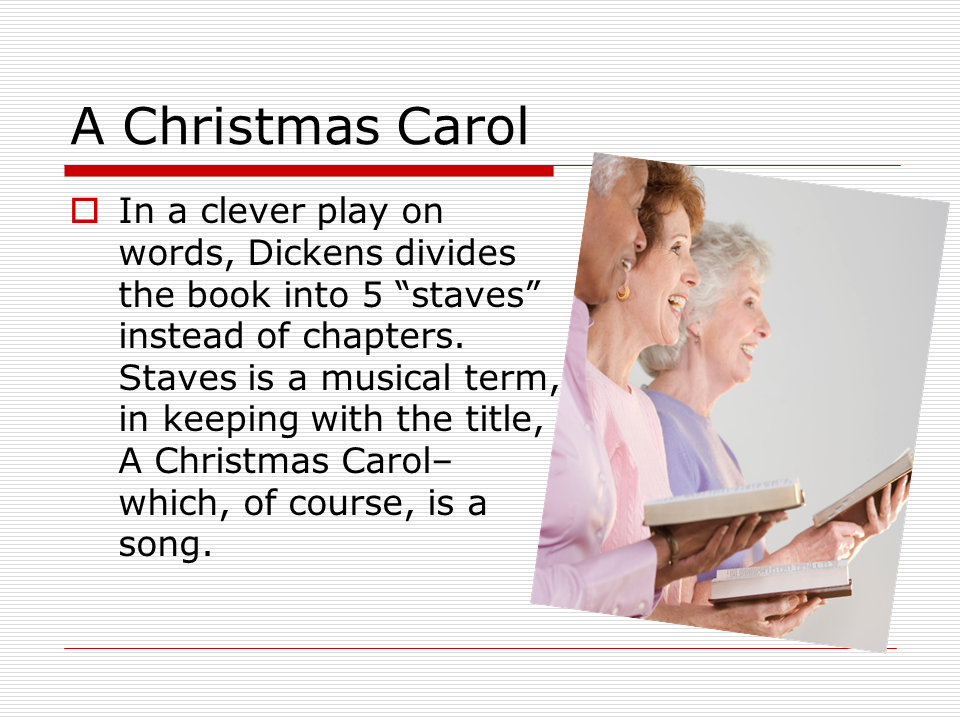 A Christmas Carol - Presentation English Literature