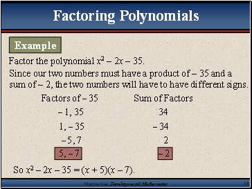 Prime Polynomials