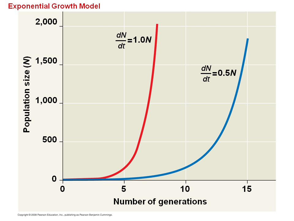 The Exponential Model Describes Population Growth In An Idealized 