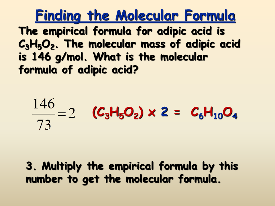 1 Find The Formula Mass Of C3H5O2 3 12 01 G 5 1 01 2 16 00 73 